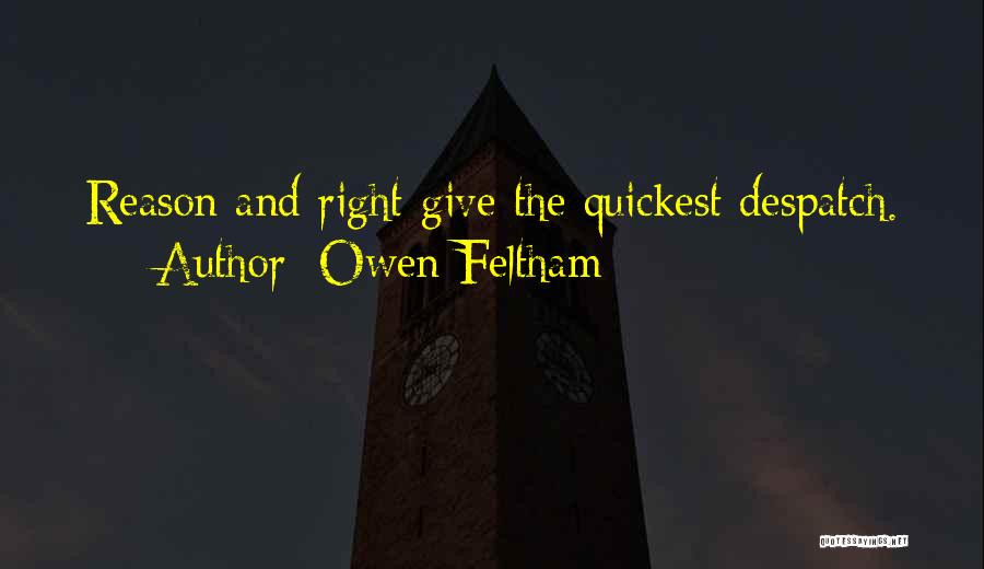 Cheios De Jesus Quotes By Owen Feltham