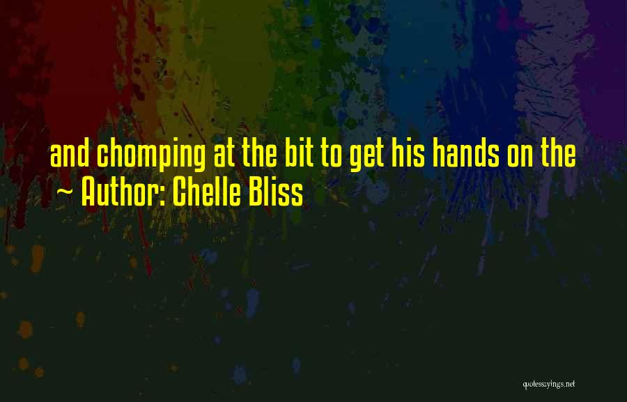 Chelle Bliss Quotes 2181197