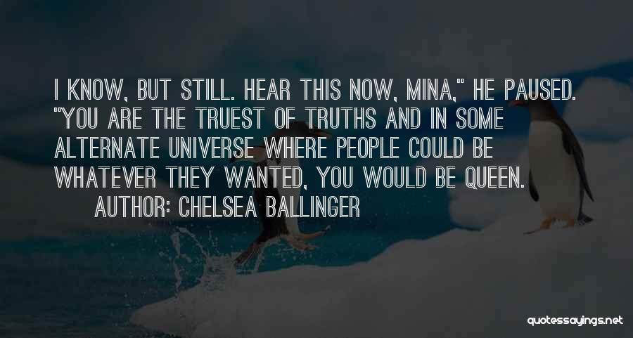 Chelsea Ballinger Quotes 1019521