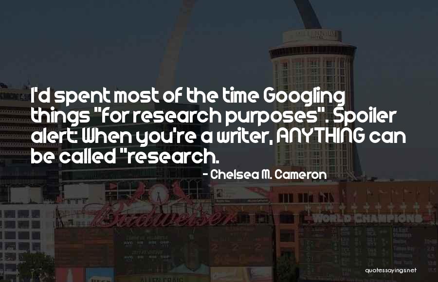 Chelsea M. Cameron Quotes 564551