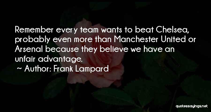 Chelsea Vs Arsenal Quotes By Frank Lampard