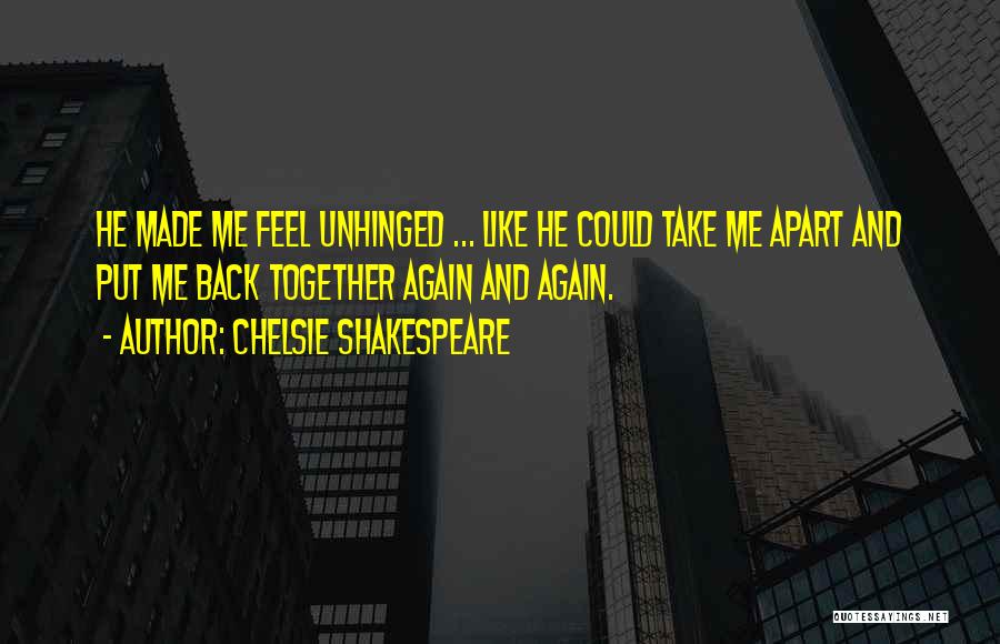 Chelsie Shakespeare Quotes 740143