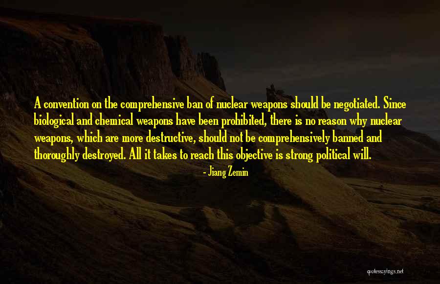 Chemical And Biological Weapons Quotes By Jiang Zemin Chemical And Biological Weapons Quotes By Jiang Zemin