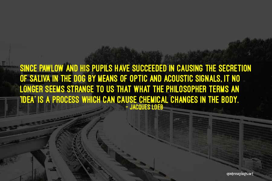Chemical Changes Quotes By Jacques Loeb Chemical Changes Quotes By Jacques Loeb