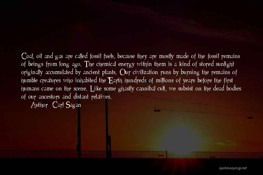 Chemical Energy Quotes By Carl Sagan