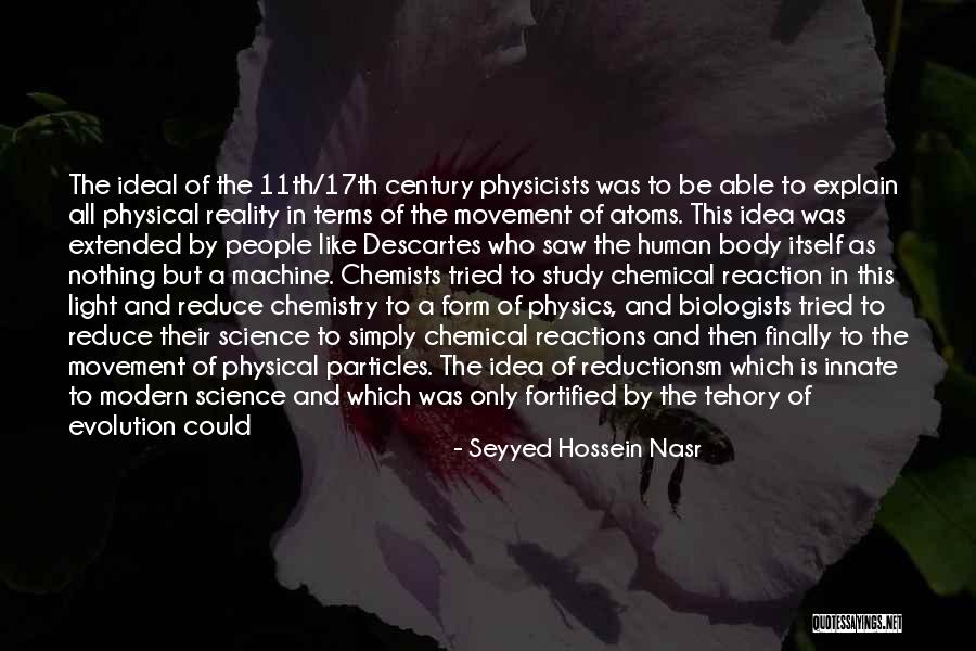 Chemical Energy Quotes By Seyyed Hossein Nasr