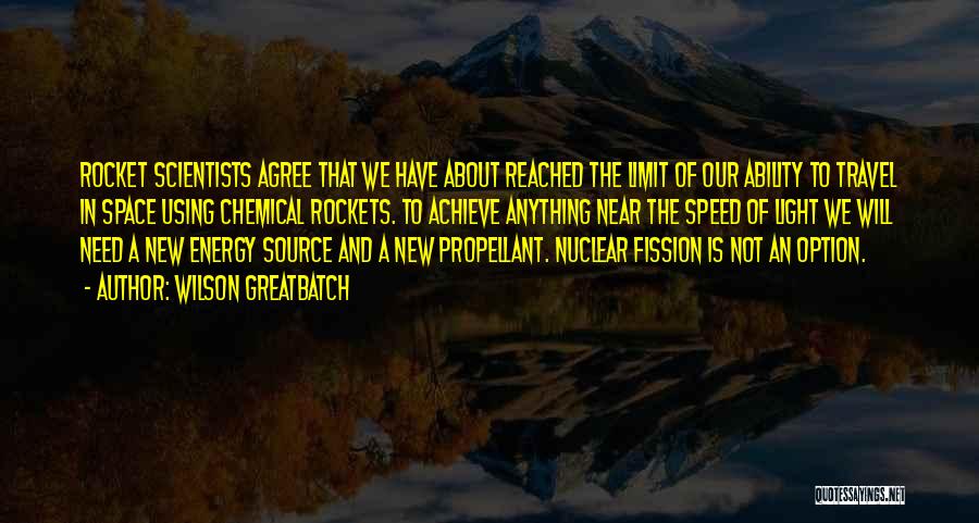 Chemical Energy Quotes By Wilson Greatbatch Chemical Energy Quotes By Wilson Greatbatch