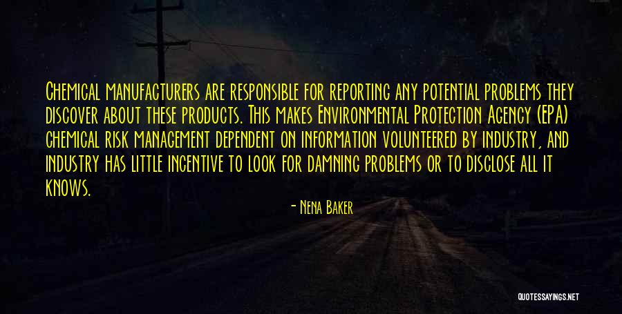 Chemical Industry Quotes By Nena Baker Chemical Industry Quotes By Nena Baker
