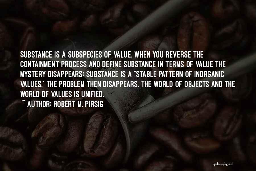 Chemical Locha Quotes By Robert M. Pirsig