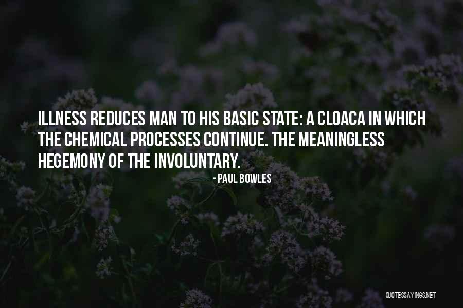 Chemical Processes Quotes By Paul Bowles Chemical Processes Quotes By Paul Bowles