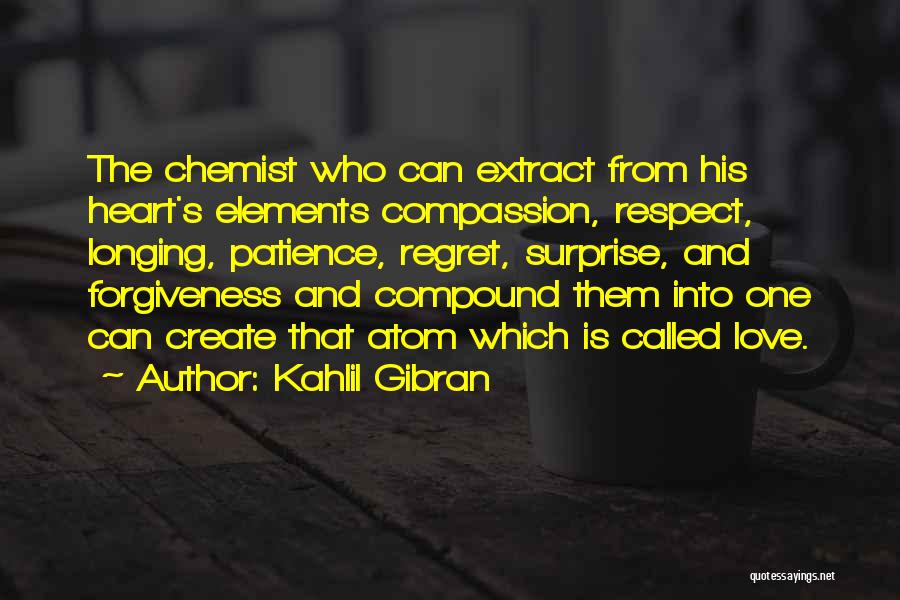 Chemist Quotes By Kahlil Gibran