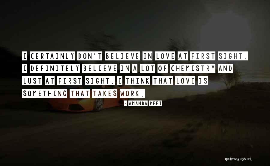 Chemistry And Love Quotes By Amanda Peet Chemistry And Love Quotes By Amanda Peet