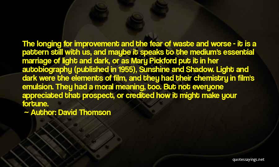 Chemistry Elements Quotes By David Thomson