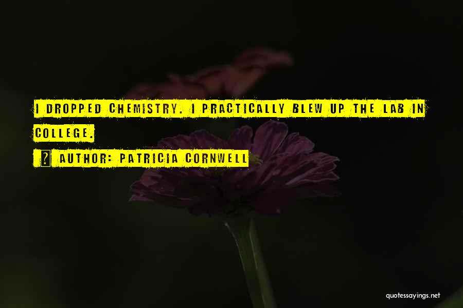 Chemistry Lab Quotes By Patricia Cornwell