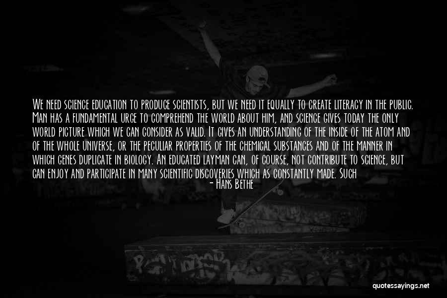 Chemistry Scientists Quotes By Hans Bethe Chemistry Scientists Quotes By Hans Bethe