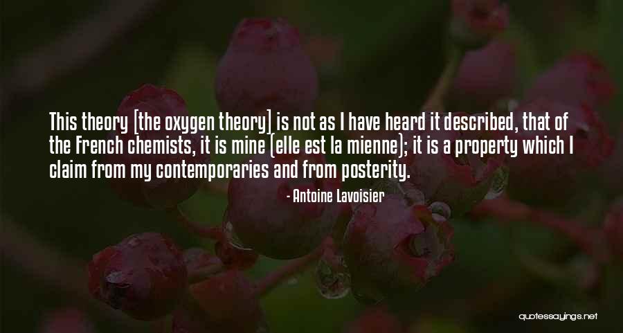 Chemists Quotes By Antoine Lavoisier