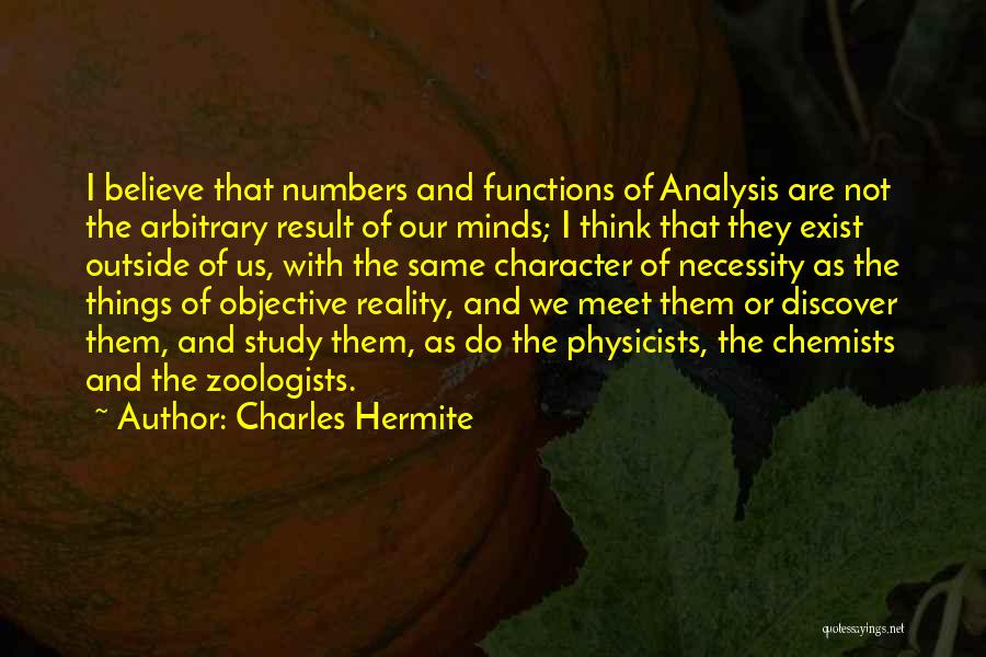 Chemists Quotes By Charles Hermite
