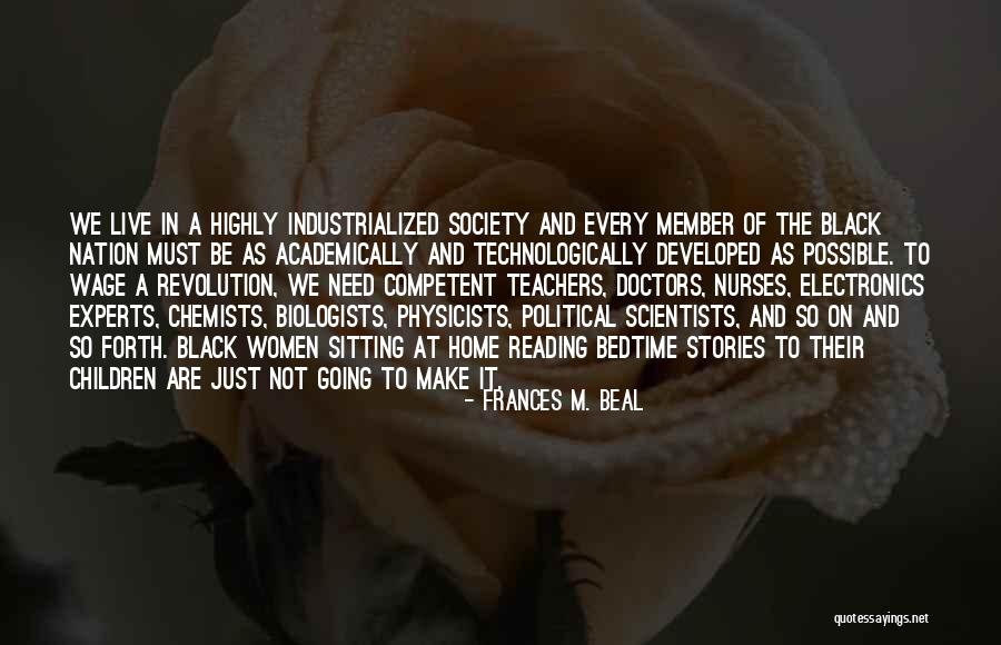 Chemists Quotes By Frances M. Beal