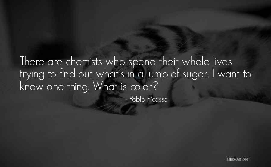 Chemists Quotes By Pablo Picasso