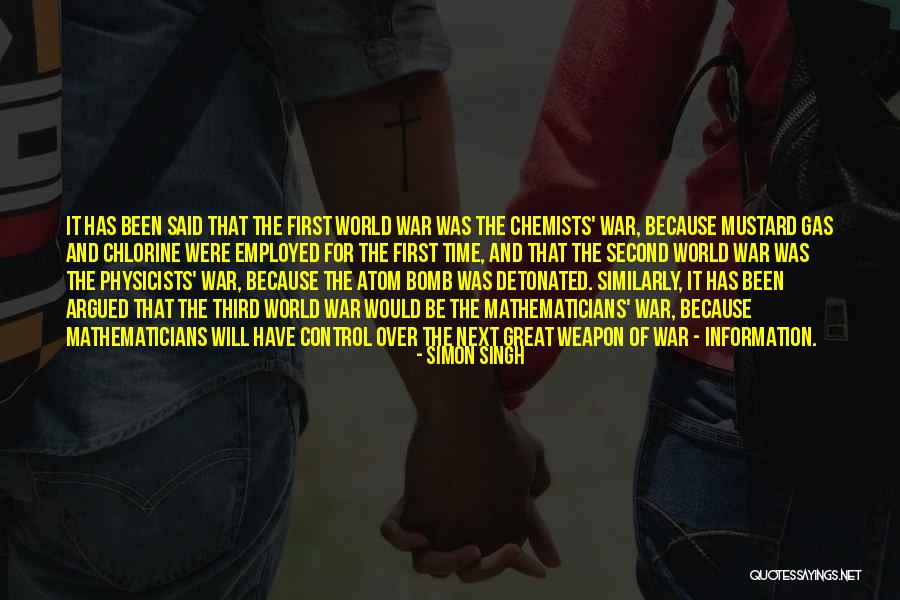 Chemists Quotes By Simon Singh Chemists Quotes By Simon Singh