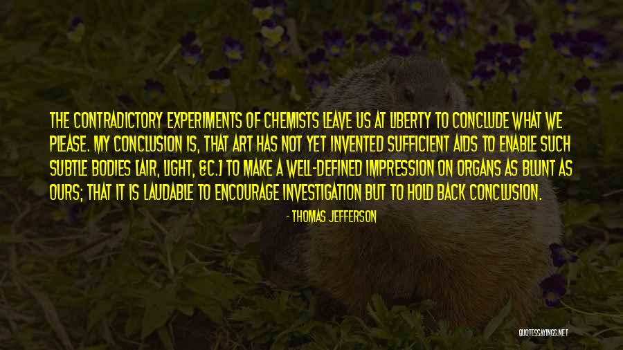Chemists Quotes By Thomas Jefferson Chemists Quotes By Thomas Jefferson