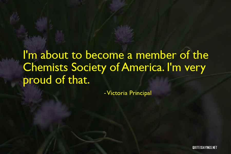 Chemists Quotes By Victoria Principal