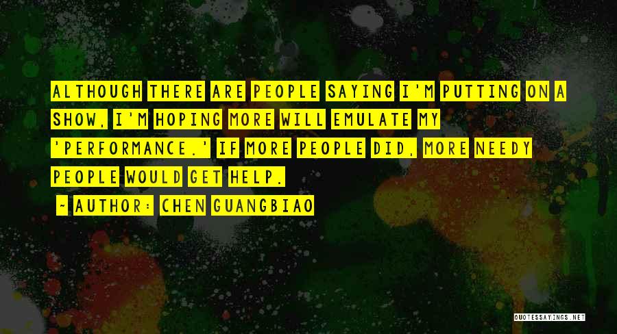 Chen Guangbiao Quotes 365452