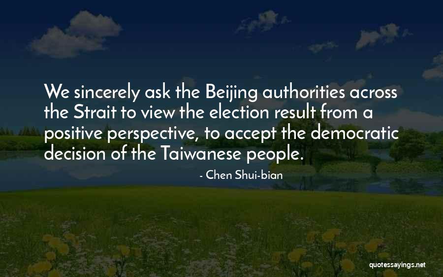 Chen Shui-bian Quotes 1386324