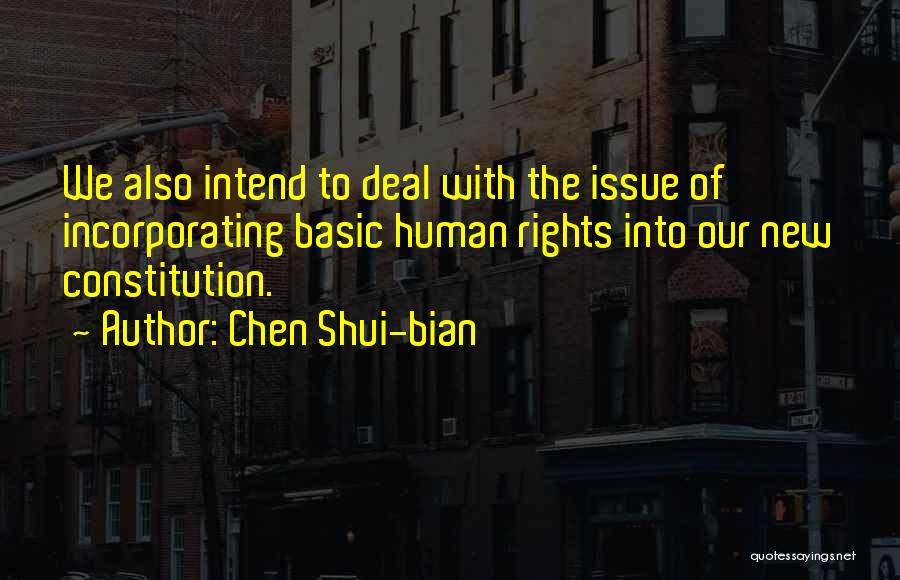 Chen Shui-bian Quotes 1439441