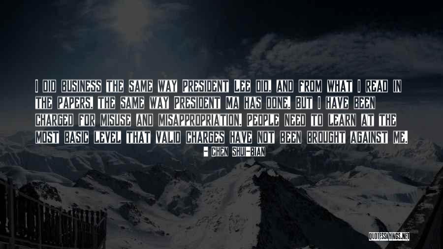 Chen Shui-bian Quotes 2023368 Chen Shui-bian Quotes 2023368