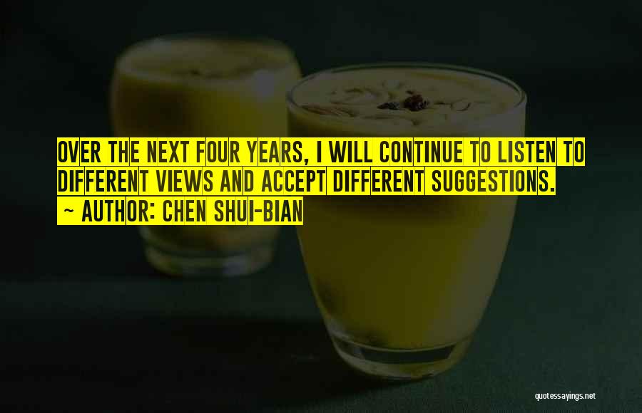 Chen Shui-bian Quotes 323307