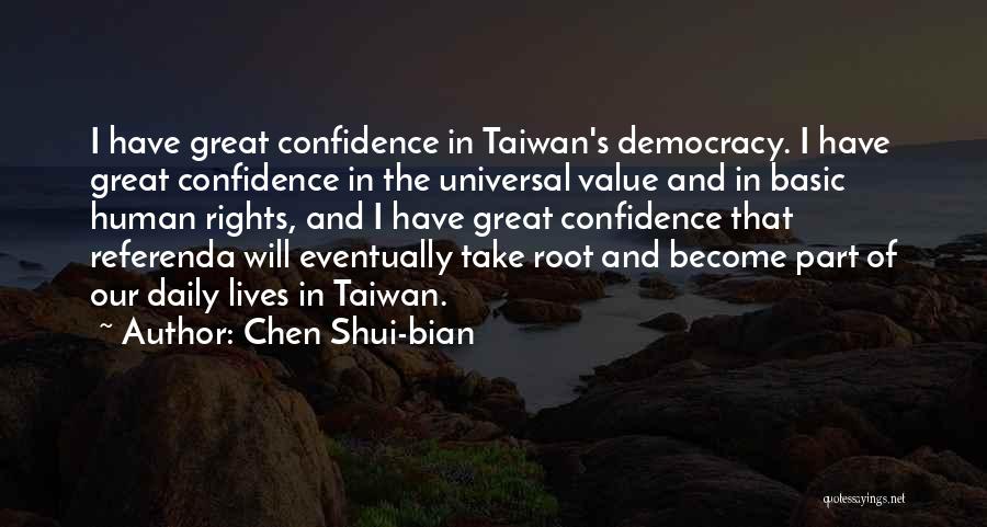 Chen Shui-bian Quotes 442822