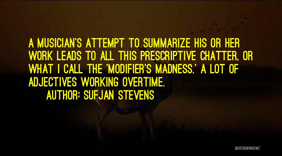 Chencho Plan Quotes By Sufjan Stevens