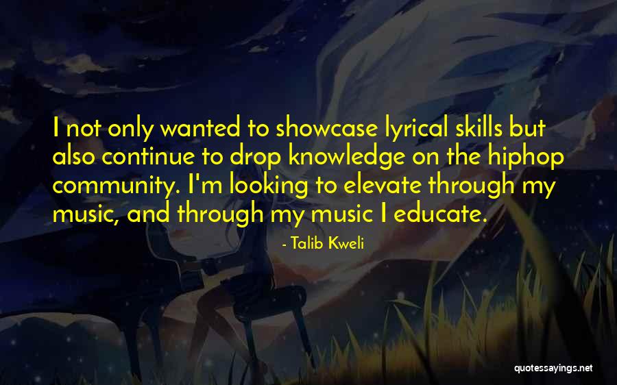 Chendebji Resort Quotes By Talib Kweli Chendebji Resort Quotes By Talib Kweli