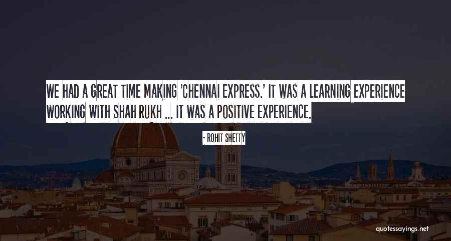 Chennai Quotes By Rohit Shetty Chennai Quotes By Rohit Shetty