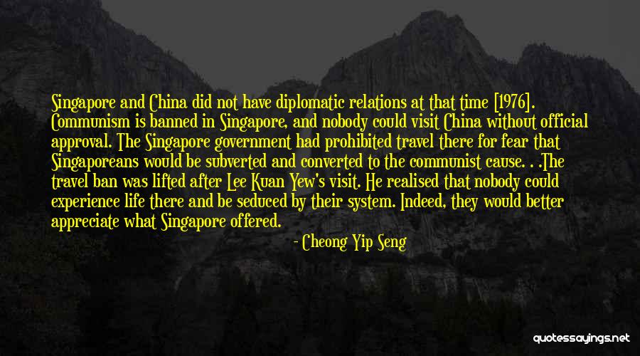 Cheong Yip Seng Quotes 991272