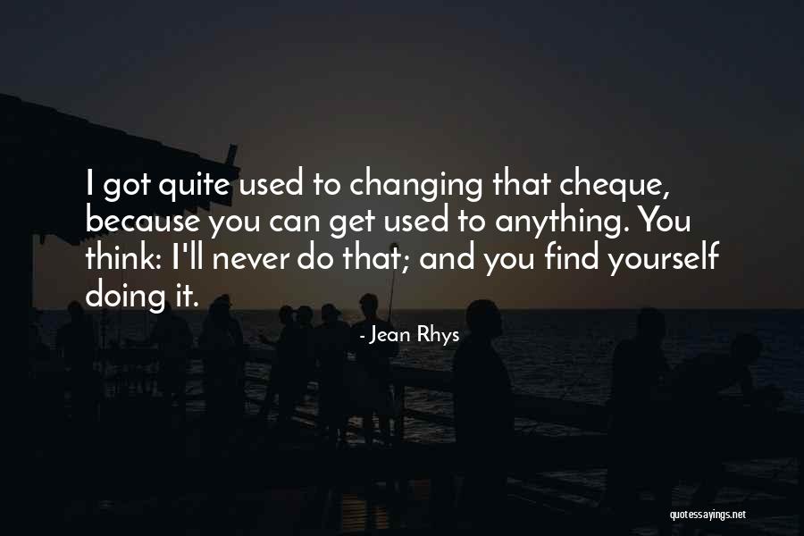 Cheque Quotes By Jean Rhys Cheque Quotes By Jean Rhys