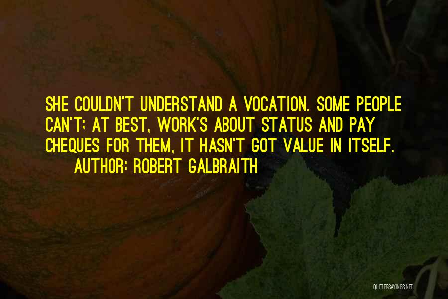 Cheques Quotes By Robert Galbraith