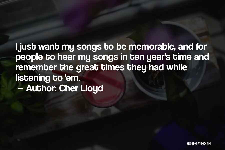 Cher Lloyd I Wish Quotes By Cher Lloyd