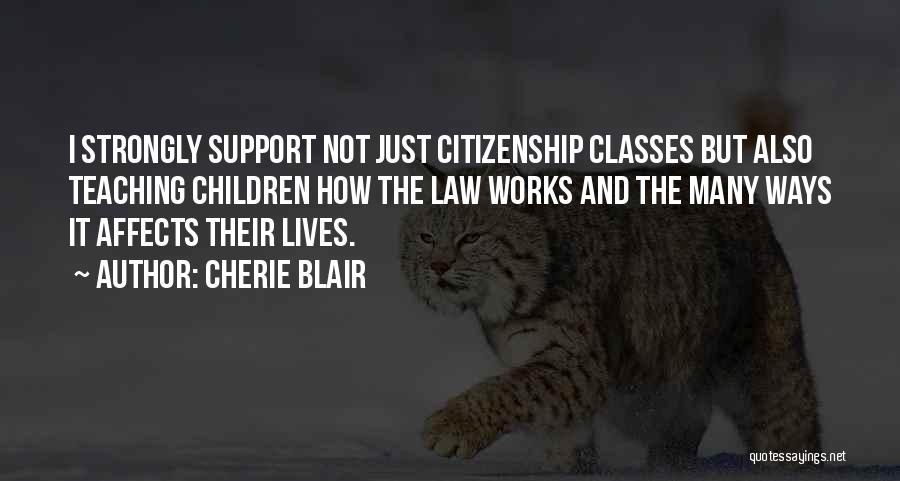 Cherie Blair Quotes 354857