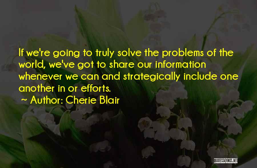 Cherie Blair Quotes 936338