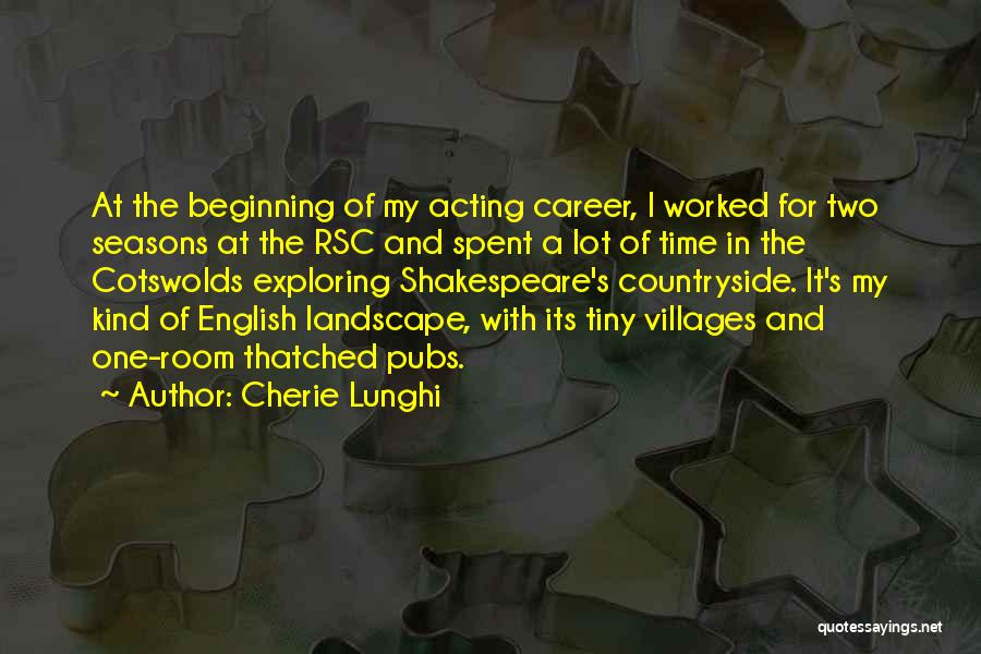 Cherie Lunghi Quotes 156416