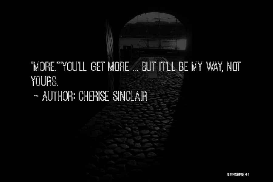 Cherise Sinclair Quotes 955435