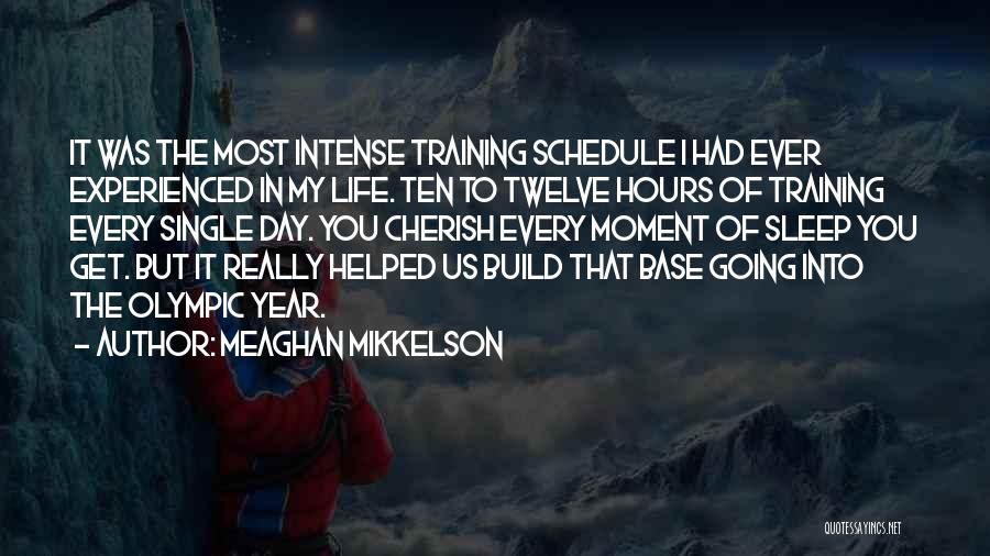 Cherish Every Moment Life Quotes By Meaghan Mikkelson