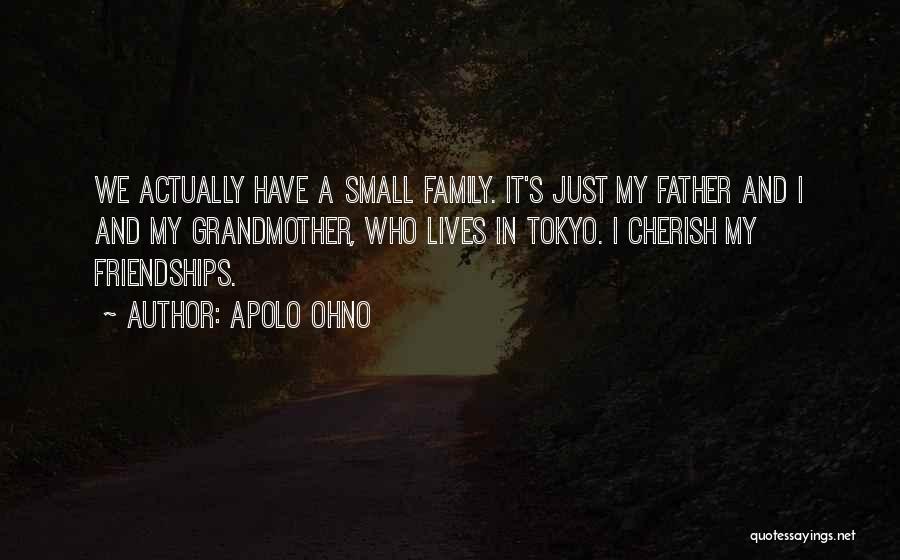 Cherish Small Things Quotes By Apolo Ohno