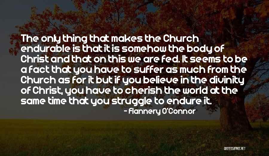 Cherish The Time Quotes By Flannery O'Connor Cherish The Time Quotes By Flannery O'Connor