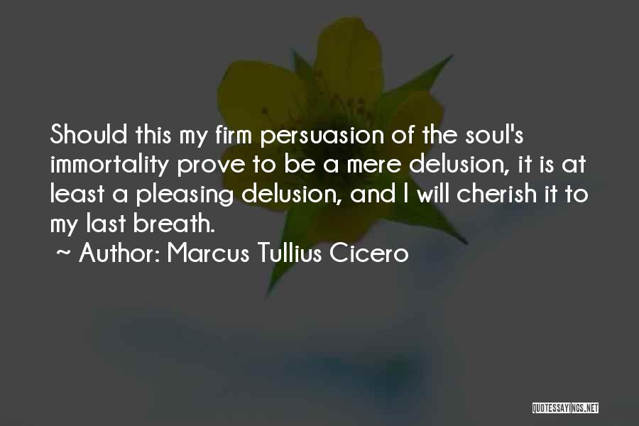 Cherish The Time We Have Quotes By Marcus Tullius Cicero