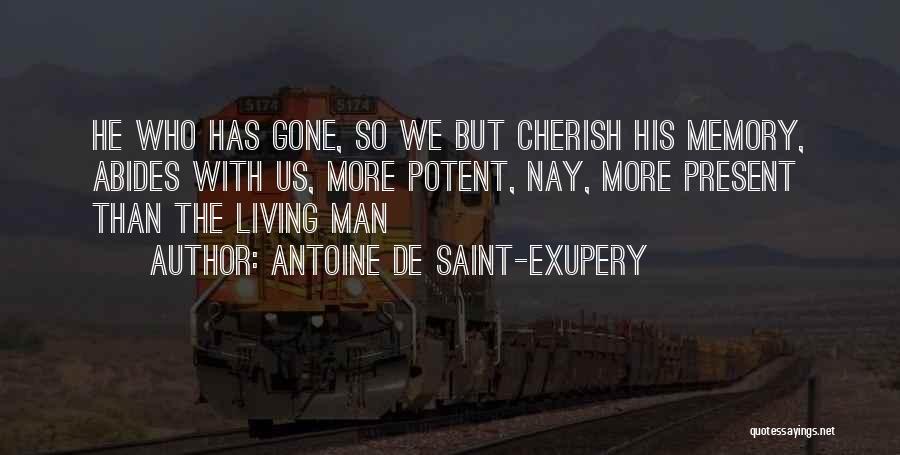 Cherish Your Memory Quotes By Antoine De Saint-Exupery