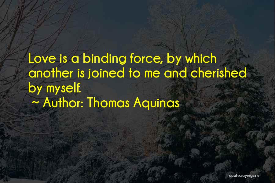 Cherished Love Quotes By Thomas Aquinas