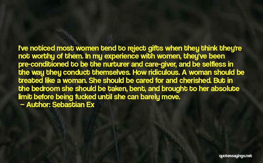 Cherished Woman Quotes By Sebastian Ex Cherished Woman Quotes By Sebastian Ex